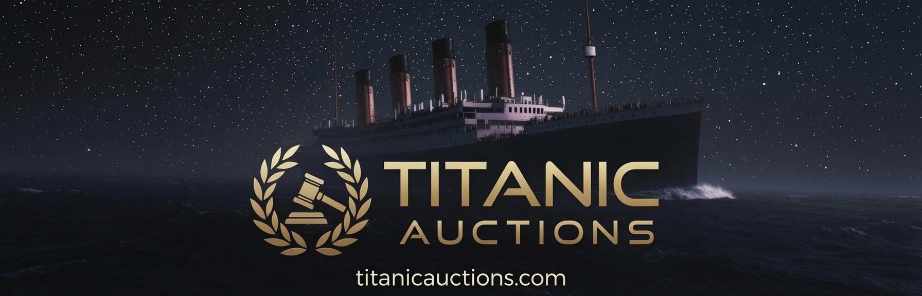 Titanic Auctions Banner